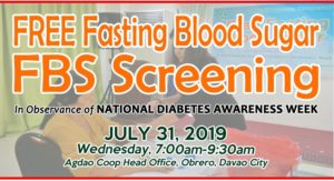 Free Fasting Blood Sugar (FBS) Screening